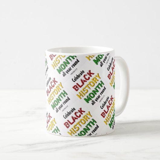 黒歴やる気を起こさせる月 コーヒーマグカップ (正面右)