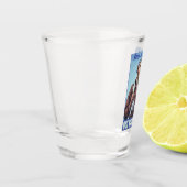 黒歴史のアイコン：第二次世界大戦の飛行士たち、アメリカのパイロットたち ショットグラス (左)