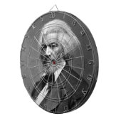 黒歴史のアイコン:老年期のフレデリック・ダグラス ダーツボード (正面右)