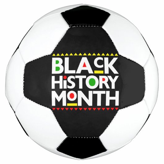 黒歴史月メラニン男性女性子供 サッカーボール (正面)