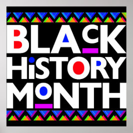 黒歴史月メラニン男性女性子供 ポスター