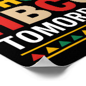 黒歴史月小学校Hbcu Tomorro ポスター (角)