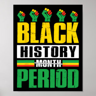 黒歴史月期期間Bhm African American Pr ポスター