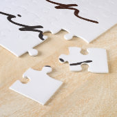 黒歴史月間アフリカンアメリカブラックメラニン ジグソーパズル (側面)