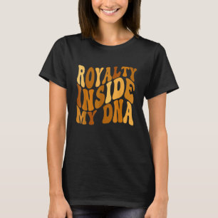 黒歴史月間アフリカ系アメリカ人グルービー Tシャツ