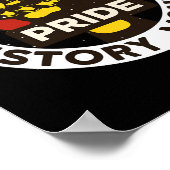 黒歴史月間アフリカ系アメリカ人プライドが私を追う ポスター (角)