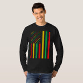 黒歴史月間アメリカ国旗 Tシャツ (正面フル)