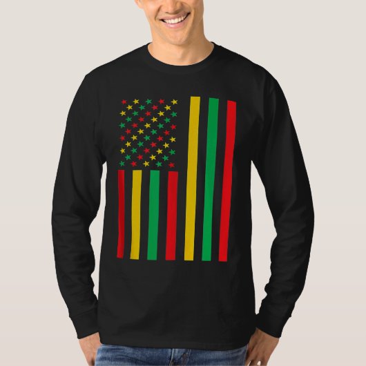 黒歴史月間アメリカ国旗 Tシャツ (正面)