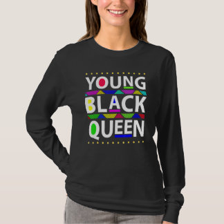黒歴史月間 ブラッククイーンの女の子たち Tシャツ