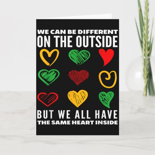 黒歴史月間 同じハートの内側 カード (正面)