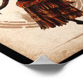 黒歴史月黒人女性トリビル踊り6月 ポスター (角)