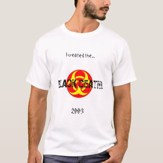黒死病かピンクのペスト Tシャツ