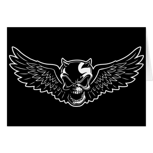 黒死病のスカル (正面横)