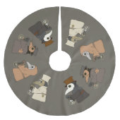 黒死病のドクターツリースカート ブラッシュドポリエステルツリースカート (正面)