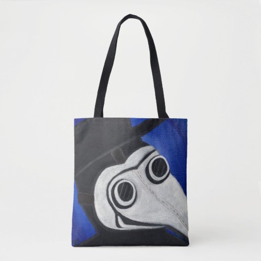 黒死病ドクターマスク トートバッグ (正面)