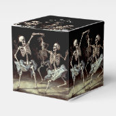 黒死病 ダンシング スケルトン ハロウィン フェイバーボックス (正面サイド)