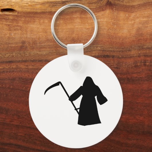 黒死神の死のアイコン キーホルダー (正面)