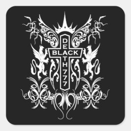 黒死777 – クロス スクエアシール