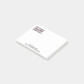 黒母体パーソナライズされた健康認識度 ポストイット (アングル)