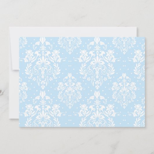 黒毛少年ファースト・コミュニオンダマスク 招待状 (裏面)