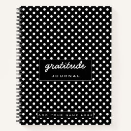 黒水玉模様謝恩ジャーナル ノートブック