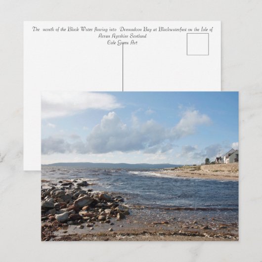 黒水足 ポストカード (正面/裏面)