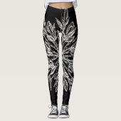 黒氷結晶 レギンス (正面)