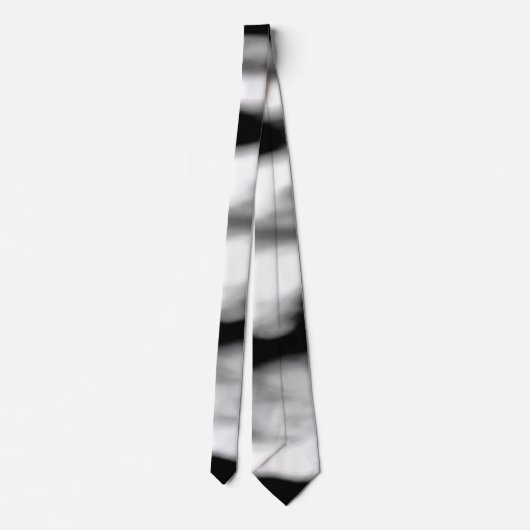 黒波抽象芸術系列no 2 ネクタイ (裏面)