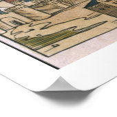 黒海から入ってくるボスポラスの眺め ポスター (角)