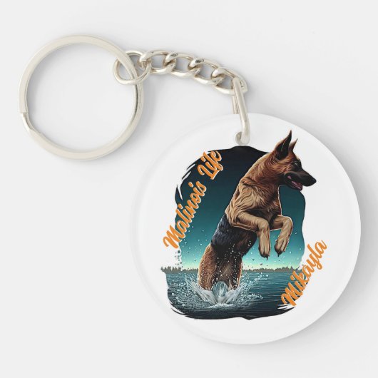 黒海とタンマリノワ キーホルダー (正面)