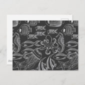 黒海の模様 ポストカード (正面/裏面)