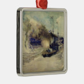 黒海の艦隊間の戦い メタルオーナメント (右)