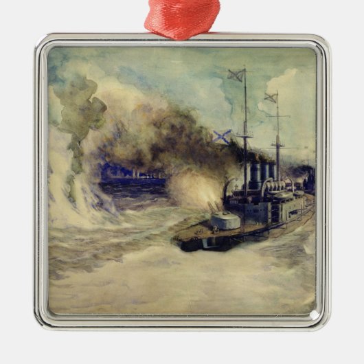 黒海の艦隊間の戦い メタルオーナメント (正面)