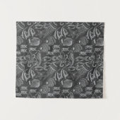 黒海パターン タペストリー (正面(横))