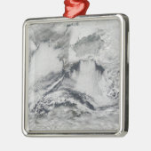 黒海上空の雲の形成 メタルオーナメント (左)