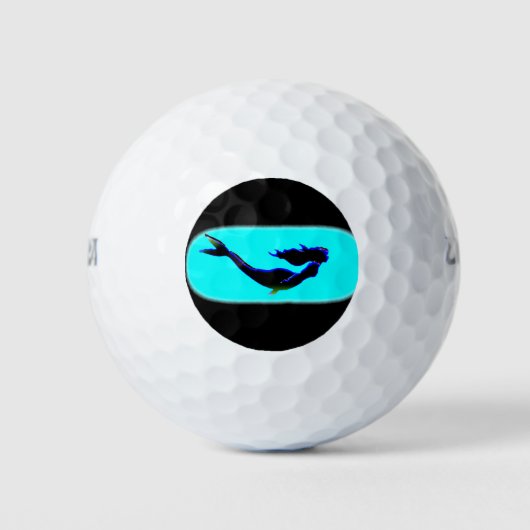 黒海中の人魚 ゴルフボール (正面)