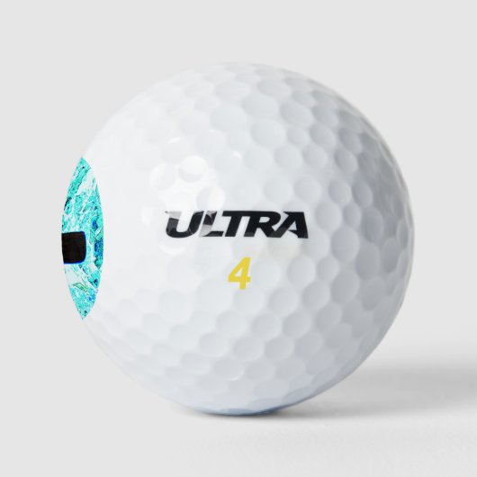 黒海底捕鯨 ゴルフボール (ロゴ)