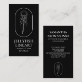 黒海海洋航海クラゲ 名刺 (正面/裏面)