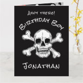 黒海賊石骨カード カード (黄色い花)