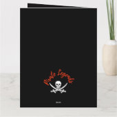 黒海賊石骨カード カード (裏面)