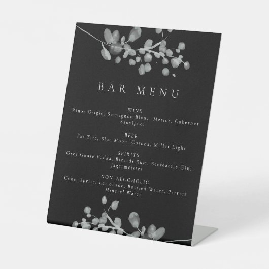 黒漆結婚の台座標識 台座サイン (正面)