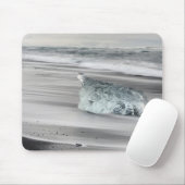 黒火山ビーチ | Vatnajokull国立公園 マウスパッド (マウス)