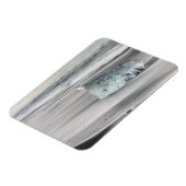 黒火山ビーチ | Vatnajokull国立公園 マグネット (左側)