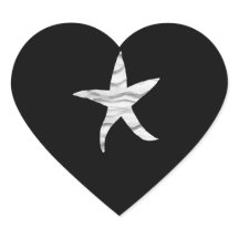 黒灰白の貝殻 カジュアルウェディング