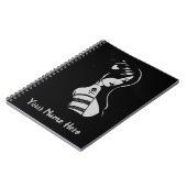 黒灰色の海賊少女 ノートブック (左側)