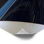 黒灰色の高層建物 ポスター (角)