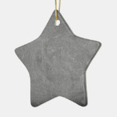 黒灰色の黒板の背景 セラミックオーナメント (左)