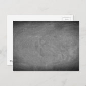 黒灰色の黒板の背景 ポストカード (正面/裏面)