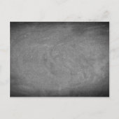 黒灰色の黒板の背景 ポストカード (正面)