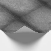 黒灰色の黒板の背景 ラッピングペーパー (角)